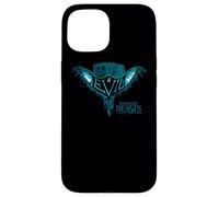 Custodia per iPhone 15 Fantastic Beasts and Where to Find Them Swooping Evil