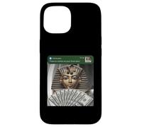 Custodia per iPhone 15 Faraone King Tut C'è movimento alla tua porta d'ingresso Egpyt