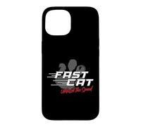 Custodia per iPhone 15 Fast Cat Dog scatena la velocità sport