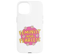 Custodia per iPhone 15 Femminista e senza paura