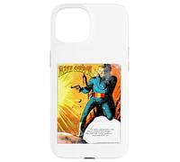 Custodia per iPhone 15 Flash Gordon Ray Pistola Blast Retrò Fumetto