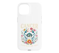 Custodia per iPhone 15 Flusso del cancro con le maree zodiaco astrologia motivazionale