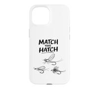 Custodia per iPhone 15 Fly Tying Life Morsa da banco Trota Streamer Match the Hatch