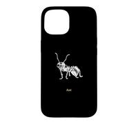 Custodia per iPhone 15 Formica - Legno Rosso - Insetto