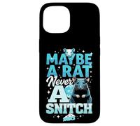 Custodia per iPhone 15 Forse A Rat Never A Snitch - Funny No Snitching