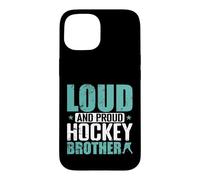 Custodia per iPhone 15 Forte E Orgoglioso Hockey Brother Ice Rink