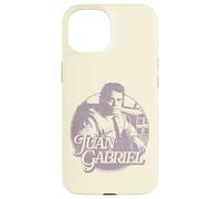 Custodia per iPhone 15 Foto di Juan Gabriel Distressed Circle