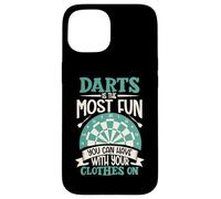 Custodia per iPhone 15 Freccette Giocatore Freccette Gioco Dart Giocatore Freccette Lover Lancio