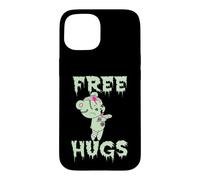 Custodia per iPhone 15 Free Hugs Zombie Orsetto Halloween Piccolo Orso