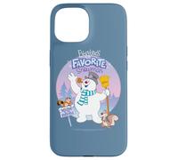Custodia per iPhone 15 Frosty the Snowman Favorite