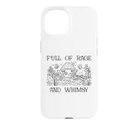 Custodia per iPhone 15 Full of Rage and Whimsy Boho Cottagecore Mushroom Whimsical