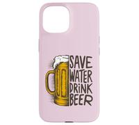 Custodia per iPhone 15 Funny Bar Alcohol Drinking Party Beer Brew Craft Cerveza