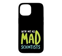 Custodia per iPhone 15 Funny Microbiology Non siamo tutti scienziati pazzi