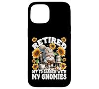 Custodia per iPhone 15 Funny Saying And Retirement Gnome Grandpa For Retired Dad