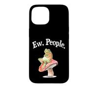 Custodia per iPhone 15 Funny Womens Cottagecore Art Ew People Antisocial Frog Lover