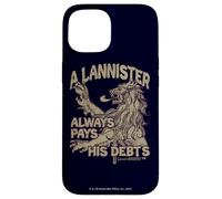 Custodia per iPhone 15 Game of Thrones A Lannister Always Pays His Debts