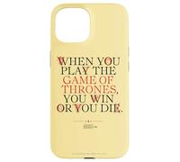 Custodia per iPhone 15 Game of Thrones When You Play