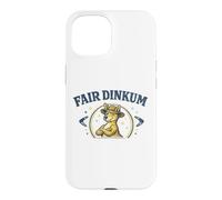 Custodia per iPhone 15 Gday Mate Canguro Fair Dinkum Australia Camicia australiana