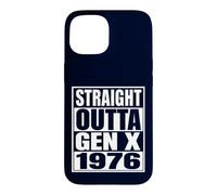 Custodia per iPhone 15 Gen X 1976 Retro Vintage Divertente Generazione X Compleanno