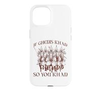 Custodia per iPhone 15 Gengis Khan Umorismo Impero Mongolo Orda d'Oro