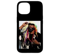 Custodia per iPhone 15 George Clinton Funk Parlamento-Funkadelic di AJ Barratt