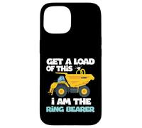 Custodia per iPhone 15 Get A Load Of This I am The Ring Wedding Bearer Truck