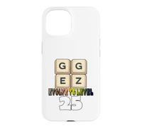 Custodia per iPhone 15 GG Easy Funny Gamer - Scritta per 25° compleanno