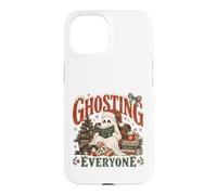 Custodia per iPhone 15 Ghosting Tutti Divertente Natale Introverso Lettura