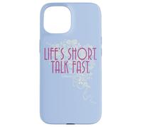 Custodia per iPhone 15 Gilmore Girls Life'S Short. Talk Fast.