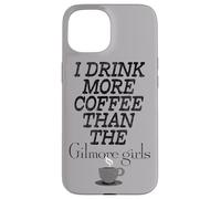 Custodia per iPhone 15 Gilmore Girls More Coffee
