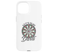 Custodia per iPhone 15 Giochiamo Darts Gioco da tavolo