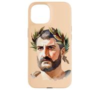 Custodia per iPhone 15 Giulio Cesare Antico Imperatore Romano