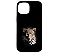 Custodia per iPhone 15 Giungla della fauna selvatica del ritratto