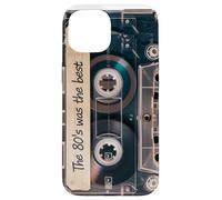 Custodia per iPhone 15 Gli anni '80 è stato il miglior mix di cassette retrò nostalgia