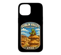 Custodia per iPhone 15 Goblin Valley State Park Utah Deserto Hoodoo Rock