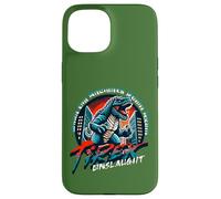 Custodia per iPhone 15 Godzilla - T-Rex When The Ancients Roam Again