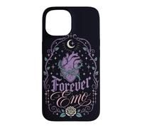 Custodia per iPhone 15 Goth Romance Forever More Dark Heart Mood