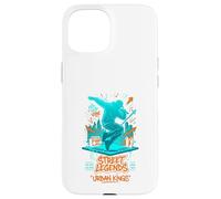Custodia per iPhone 15 Graffiti della vecchia scuola Hip Hop Legends Break-dancer