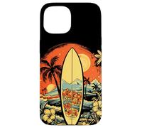 Custodia per iPhone 15 Grafica del surf