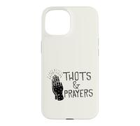 Custodia per iPhone 15 Grafica umoristica divertente di Thots & Prayers
