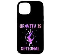 Custodia per iPhone 15 Gravity is Optional Fly Aerial Hoop Aerial Hoop Silks Lyra Circus