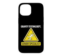 Custodia per iPhone 15 Gravity Testing Dept Senior Specialist Persona goffa
