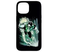Custodia per iPhone 15 Green Lantern Emerald Energy