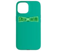 Custodia per iPhone 15 Green Lantern Flame Logo