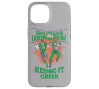 Custodia per iPhone 15 Green Lantern Keeping It Green