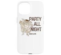 Custodia per iPhone 15 Gremlins Party All Night