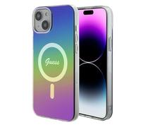 Custodia Guess per iPhone 15 / 14 / 13 6,1 multicolore custodia rigida IML Iridescent MagSafe - Nouvo