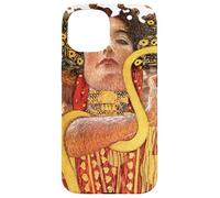 Custodia per iPhone 15 Gustav Klimt - Hygieia Medicine Dea greca della salute