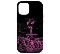 Custodia per iPhone 15 Gustave Dore Streghe che ballano il sabato Black Metal Satan
