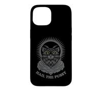 Custodia per iPhone 15 "Hail the Pussy" Goth Satan Clothing Gothic Hail Satan